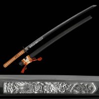 Antique Nihonto Katana by Hirotaka from the 17th century with engraving - NBTHK Hozon
